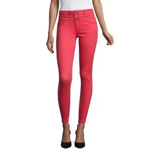 Juniors Blue Spice Skinny Fit Ankle Pants